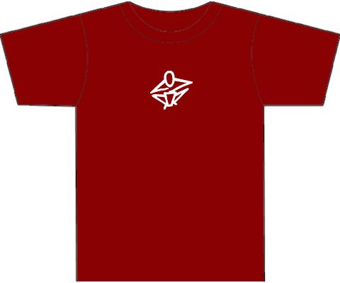 Kotz T-Shirts for Hand Drummers & Percussionists - Dark Red